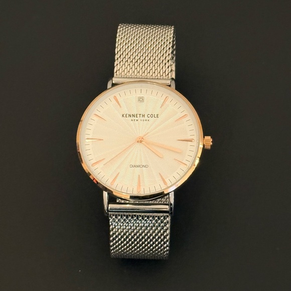 New Kenneth Cole men’s watch Diamond Dial Watch